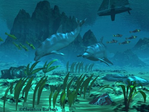 Beautiful Dolphins 
by Christina Bartsch